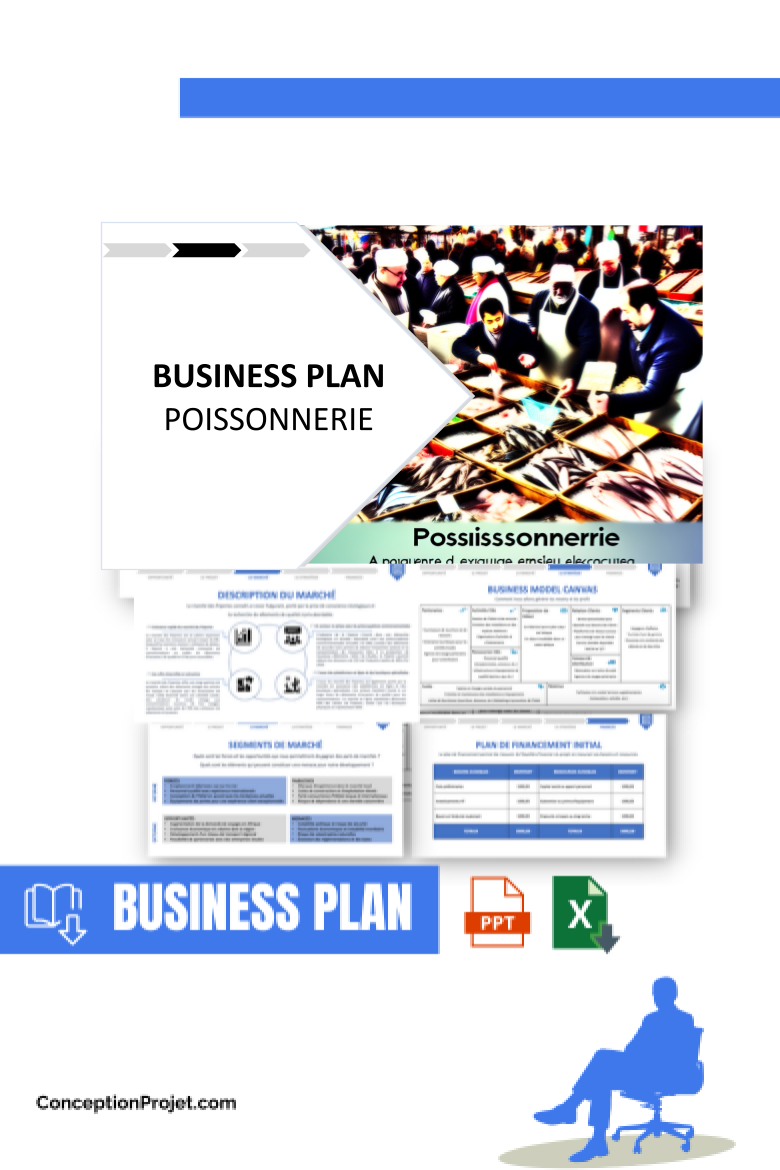 Business Plan pour Poissonnerie - Plan Marketing Poissonnerie