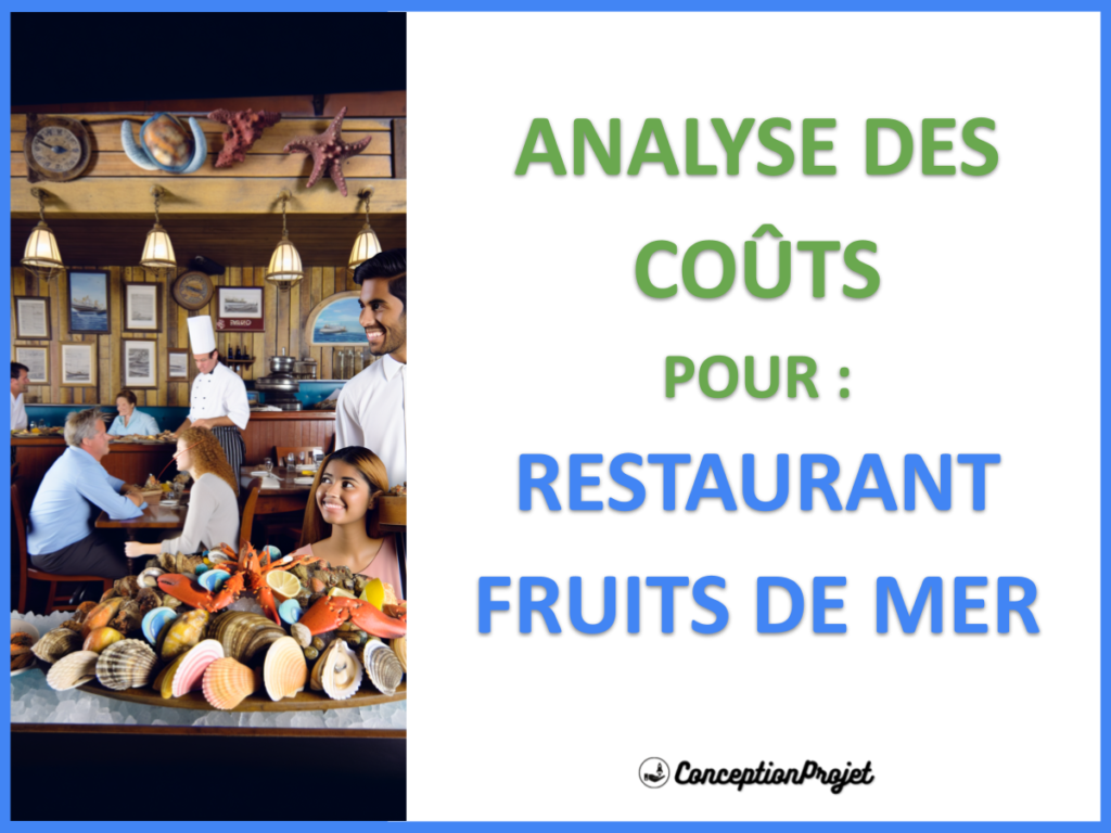 Cout Restaurant fruits de mer Cover
