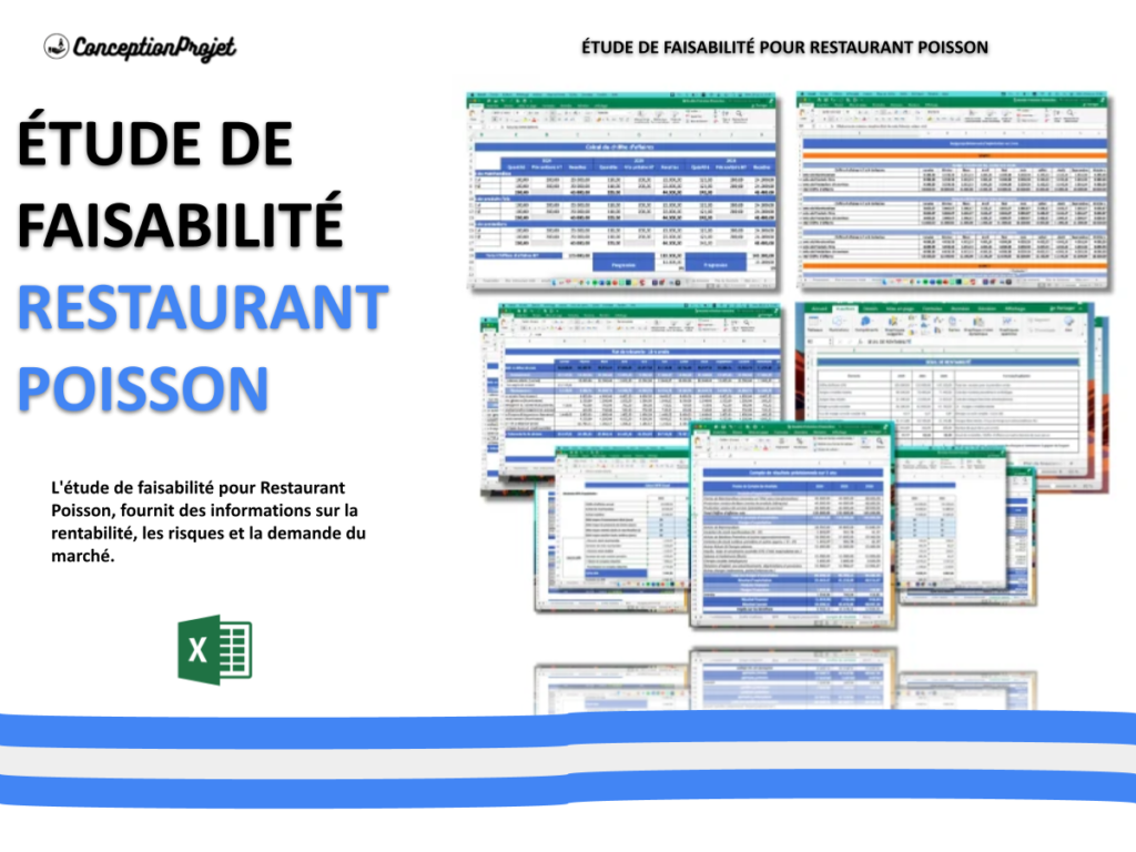 Étude de faisabilité Restaurant Poisson : viabilité du projet 2 Etude Faisabilite Restaurant Poisson Cover