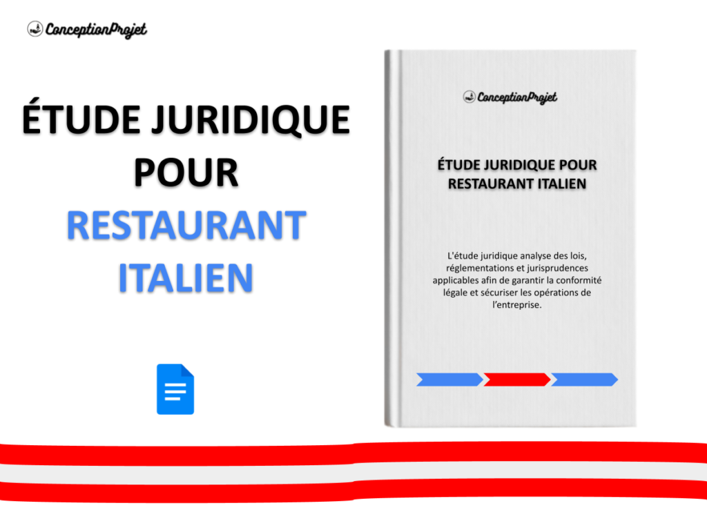 Etude Juridique Restaurant Italien Cover