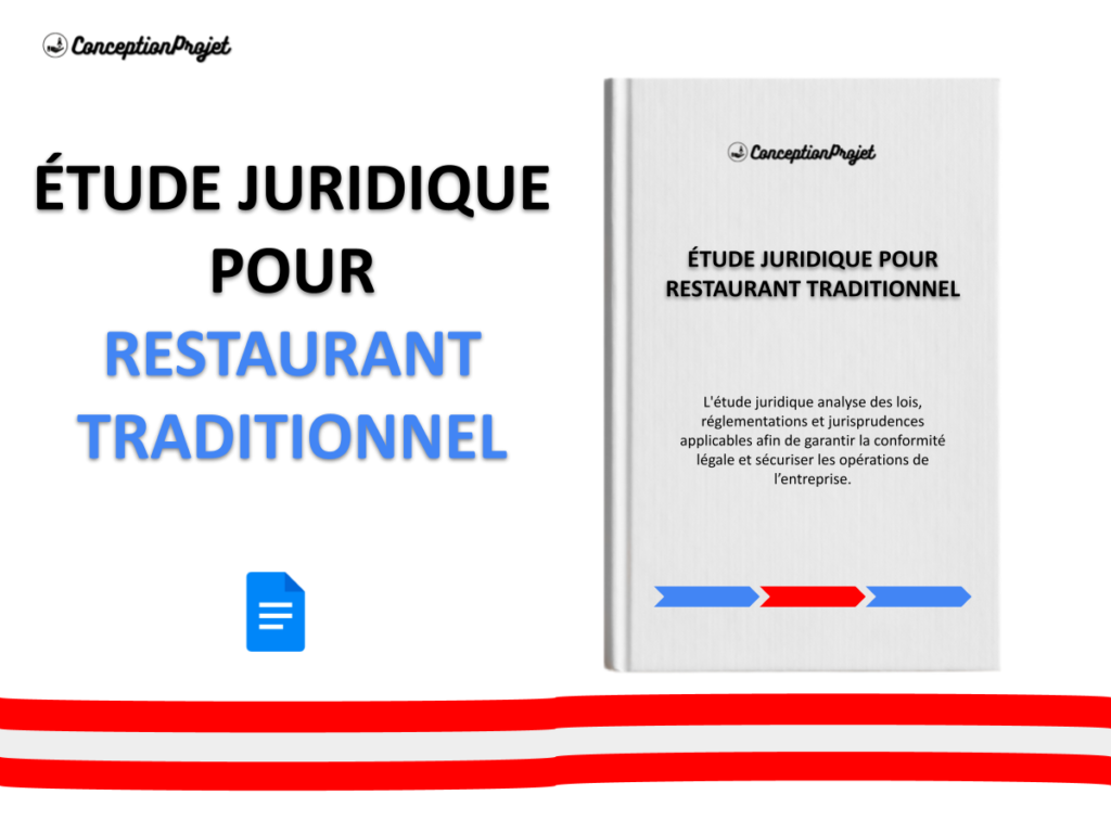 Comment sécuriser juridiquement un Restaurant Traditionnel ? 2 Etude Juridique Restaurant Traditionnel Cover