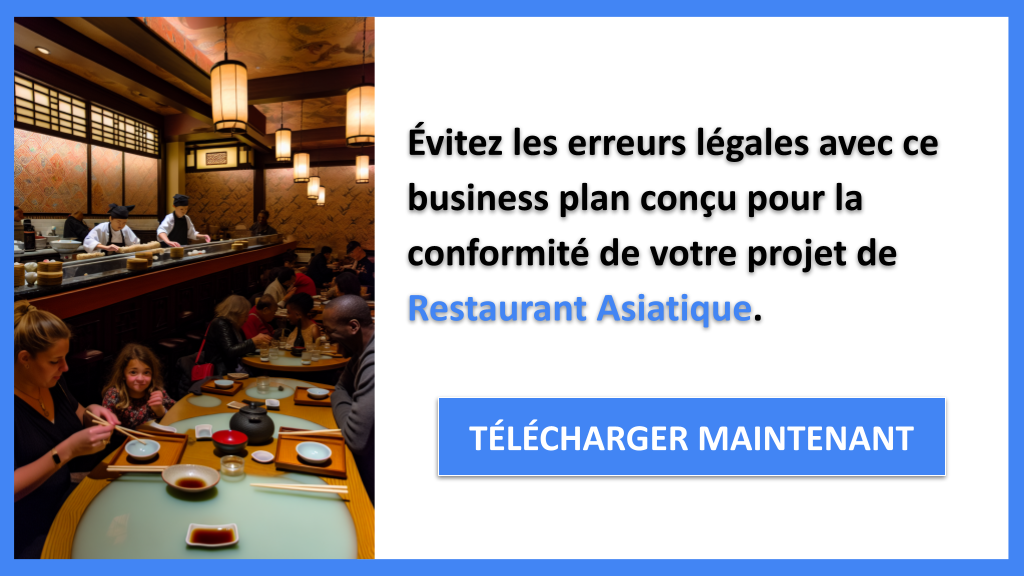 Exemple Business Plan pour Restaurant Asiatique - Étude Juridique Restaurant Asiatique- CTA2