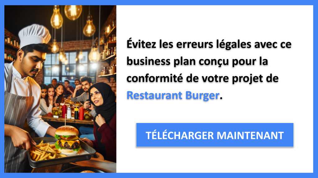Exemple Business Plan pour Restaurant Burger - Étude Juridique Restaurant Burger- CTA2