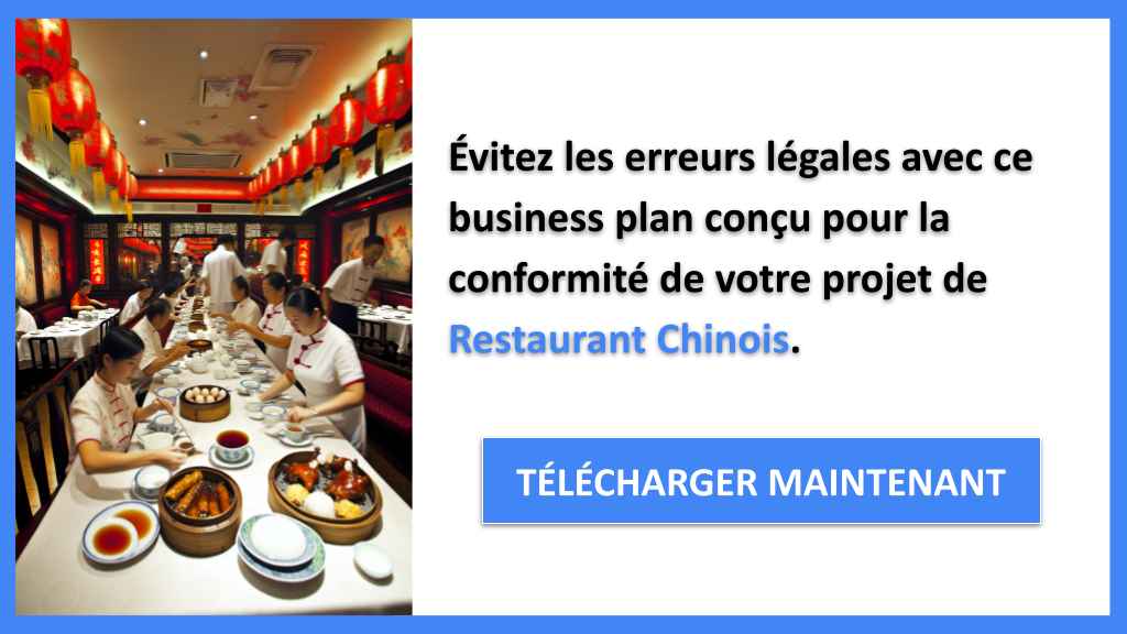 Exemple Business Plan pour Restaurant Chinois - Étude Juridique Restaurant Chinois- CTA2