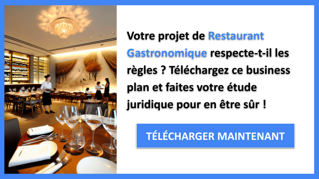 Exemple Business Plan pour Restaurant Gastronomique - Étude Juridique Restaurant Gastronomique- CTA1