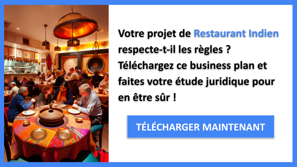 Exemple Business Plan pour Restaurant Indien - Étude Juridique Restaurant Indien- CTA1
