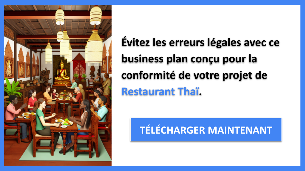 Exemple Business Plan pour Restaurant Thaï - Étude Juridique Restaurant Thaï- CTA2