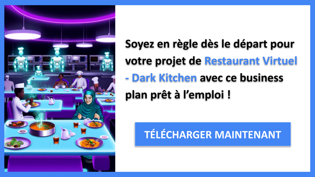 Exemple Business Plan pour Restaurant Virtuel - Dark Kitchen - Étude Juridique Restaurant Virtuel - Dark Kitchen- CTA3