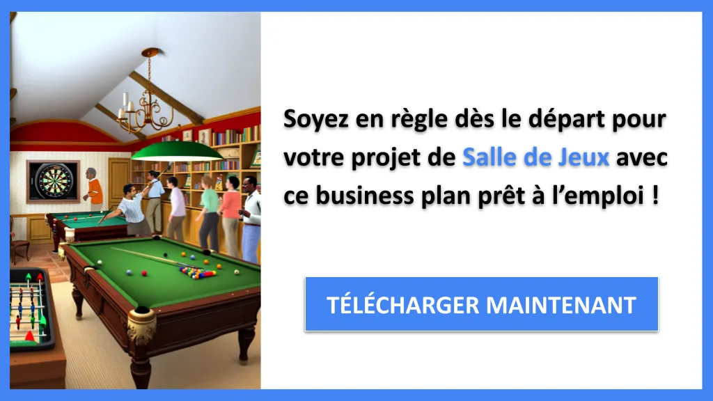 Étude juridique salle de jeux 2026 : conformité et licences 8 Exemple Business Plan pour Salle de Jeux - Étude Juridique Salle de Jeux- CTA3