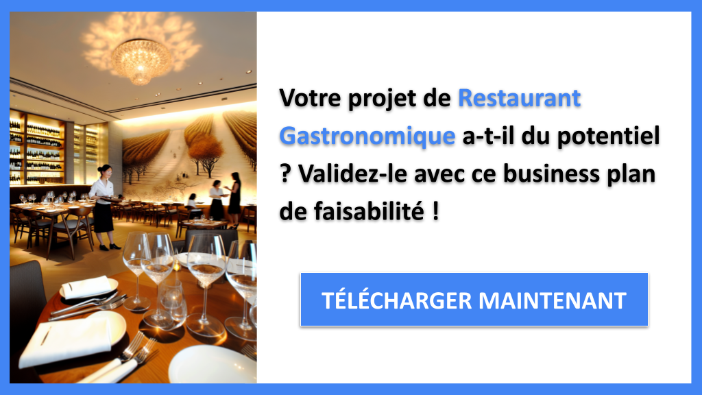Exemple Business Plan pour Restaurant Gastronomique - Étude Faisabilité Restaurant Gastronomique- CTA1