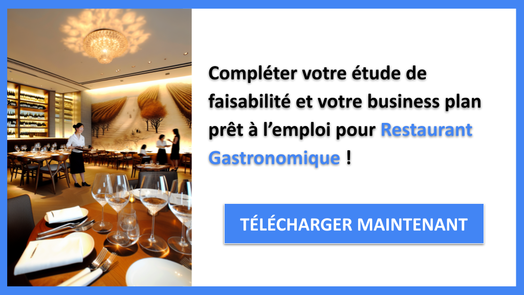 Exemple Business Plan pour Restaurant Gastronomique - Étude Faisabilité Restaurant Gastronomique- CTA3