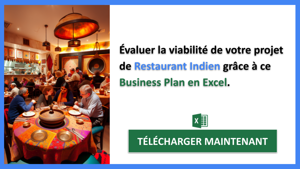Exemple Business Plan pour Restaurant Indien - Étude Faisabilité Restaurant Indien- CTA2