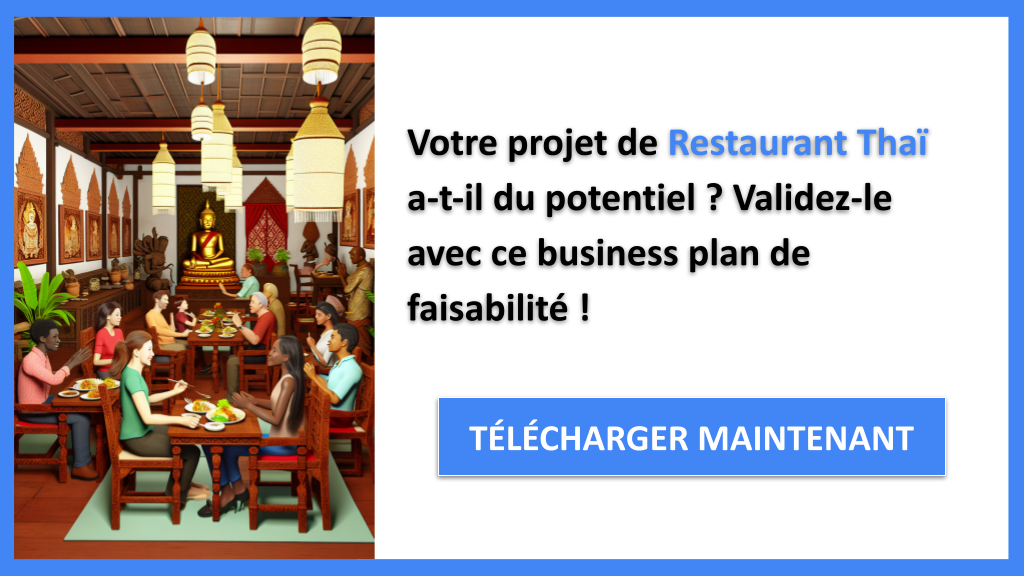 Exemple Business Plan pour Restaurant Thaï - Étude Faisabilité Restaurant Thaï- CTA1