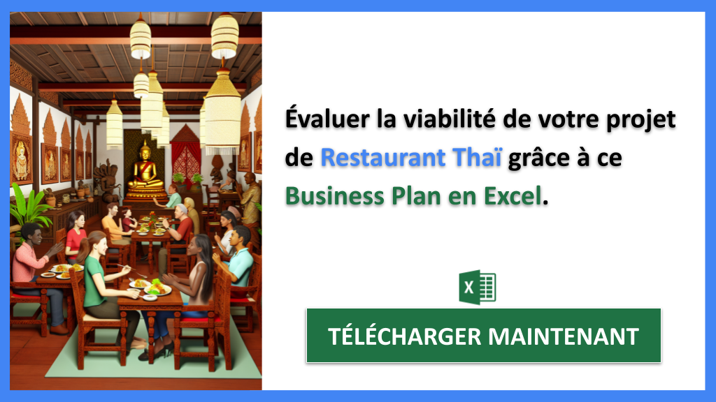 Exemple Business Plan pour Restaurant Thaï - Étude Faisabilité Restaurant Thaï- CTA2