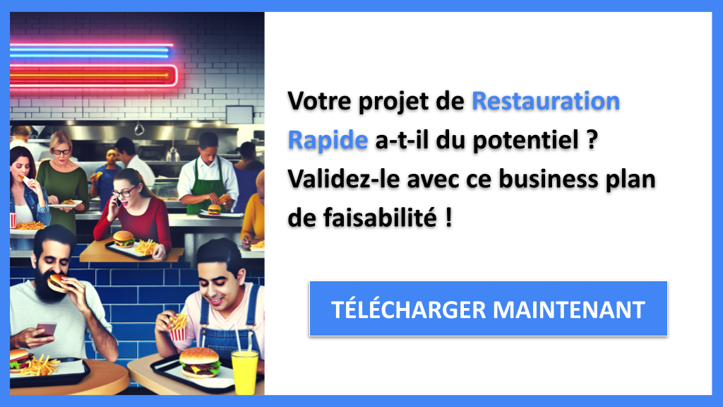 Exemple Business Plan pour Restauration Rapide - Étude Faisabilité Restauration Rapide- CTA1