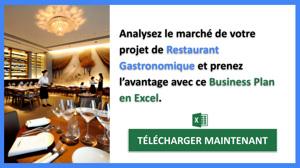 Exemple Business Plan pour Restaurant Gastronomique - Étude de la Concurrence Restaurant Gastronomique- CTA2