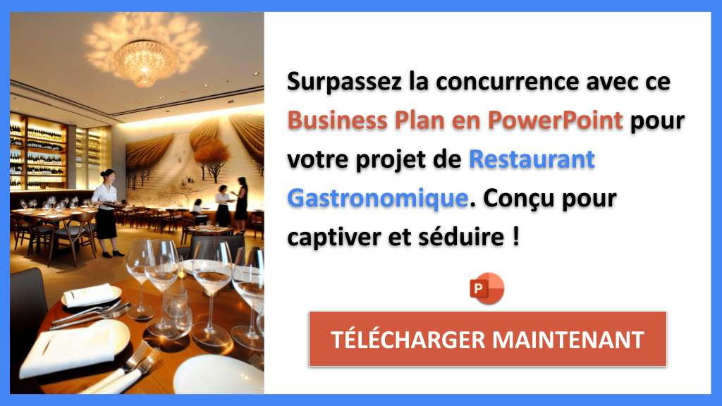 Exemple Business Plan pour Restaurant Gastronomique - Étude de la Concurrence Restaurant Gastronomique- CTA3