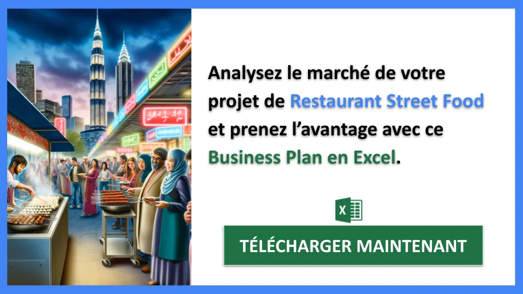 Exemple Business Plan pour Restaurant Street Food - Étude de la Concurrence Restaurant Street Food- CTA2
