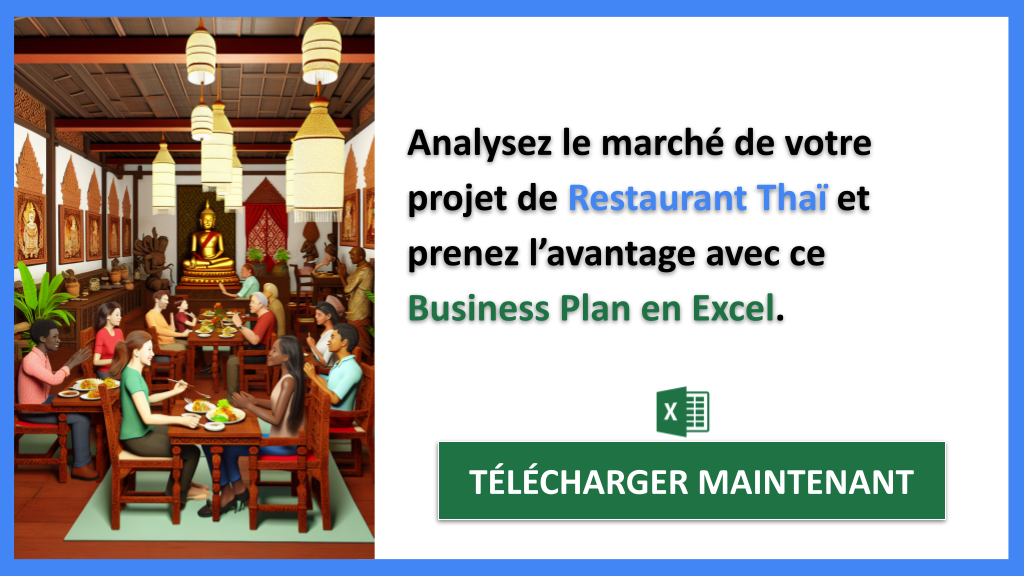 Pourquoi le Restaurant Thaï est un excellent cas d’analyse concurrentielle 7 Exemple Business Plan pour Restaurant Thaï - Étude de la Concurrence Restaurant Thaï- CTA2