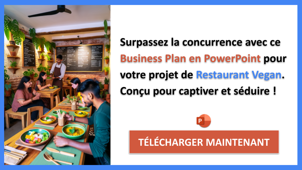 Analyse concurrentielle de Restaurant Vegan : stratégies gagnantes 8 Exemple Business Plan pour Restaurant Vegan - Étude de la Concurrence Restaurant Vegan- CTA3