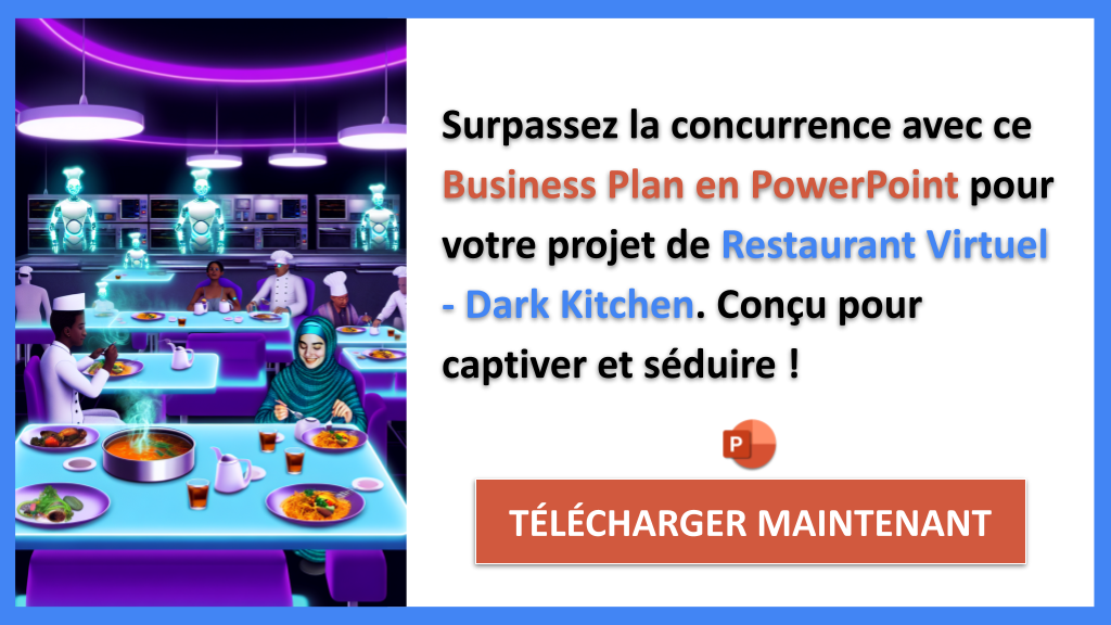 Exemple Business Plan pour Restaurant Virtuel - Dark Kitchen - Étude de la Concurrence Restaurant Virtuel - Dark Kitchen- CTA3