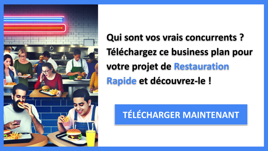 Étude de la concurrence : analyser les stratégies en Restauration Rapide 6 Exemple Business Plan pour Restauration Rapide - Étude de la Concurrence Restauration Rapide- CTA1