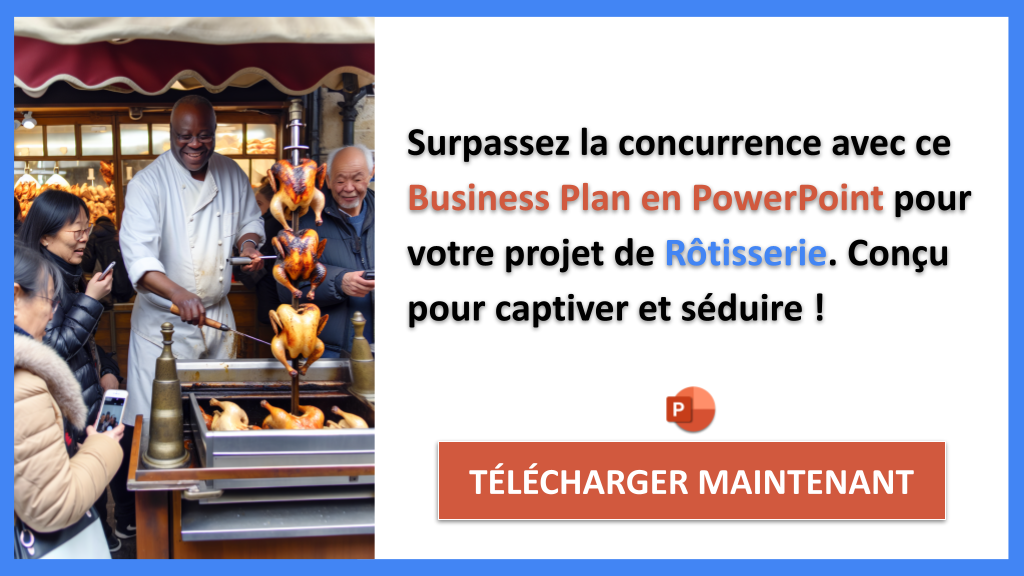 Exemple Business Plan pour Rôtisserie - Étude de la Concurrence Rôtisserie- CTA3