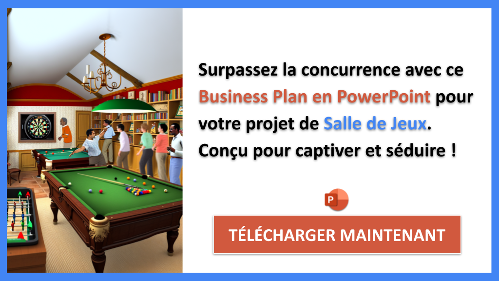 Exemple Business Plan pour Salle de Jeux - Étude de la Concurrence Salle de Jeux- CTA3
