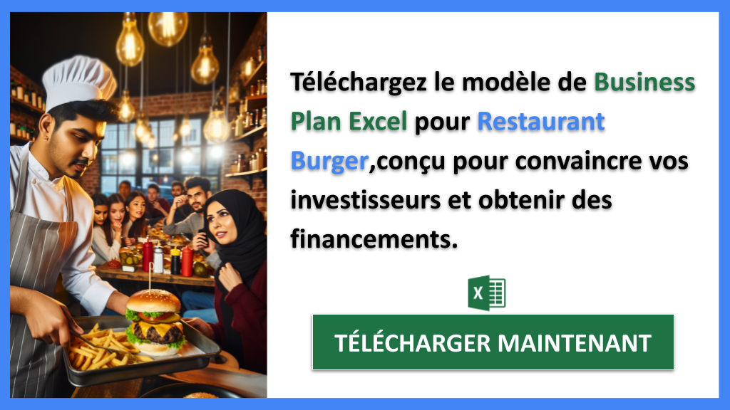 Exemple Business Plan pour Restaurant Burger - Financement Restaurant Burger- CTA2