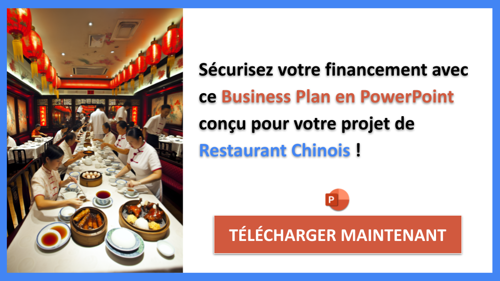 Exemple Business Plan pour Restaurant Chinois - Financement Restaurant Chinois- CTA3