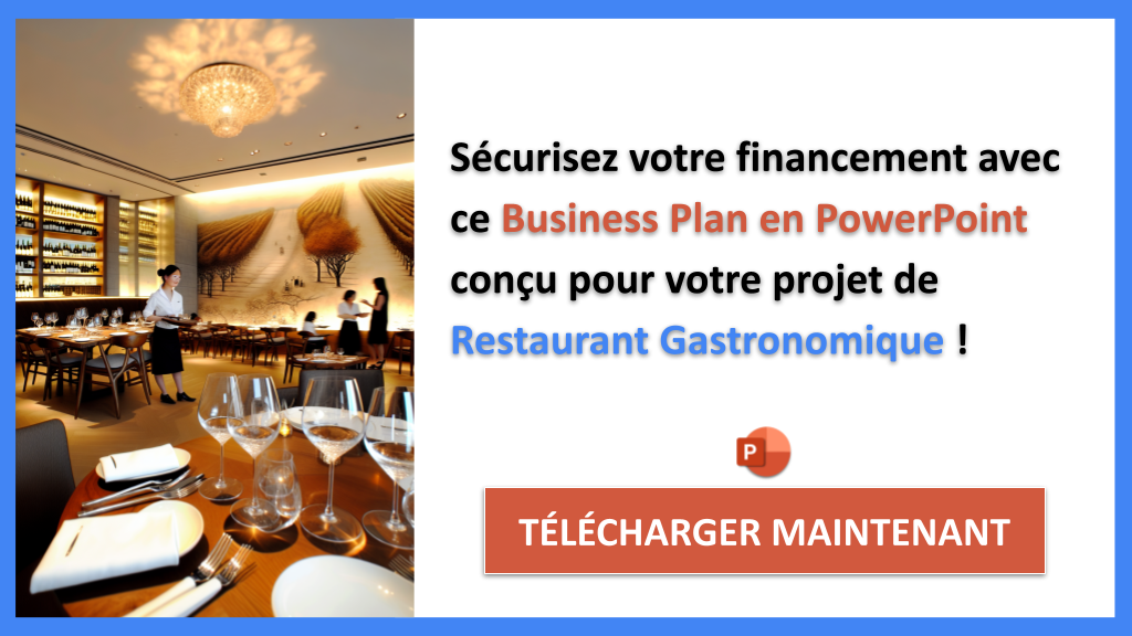Exemple Business Plan pour Restaurant Gastronomique - Financement Restaurant Gastronomique- CTA3