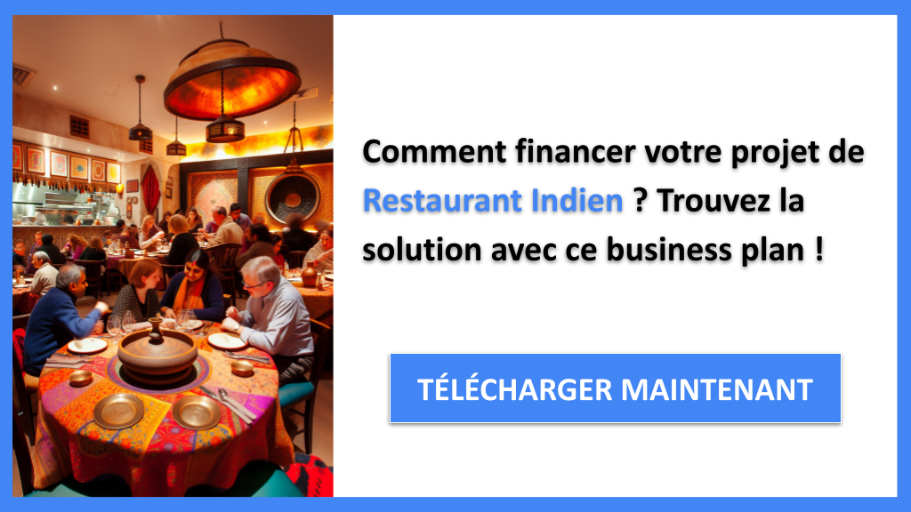 Exemple Business Plan pour Restaurant Indien - Financement Restaurant Indien- CTA1