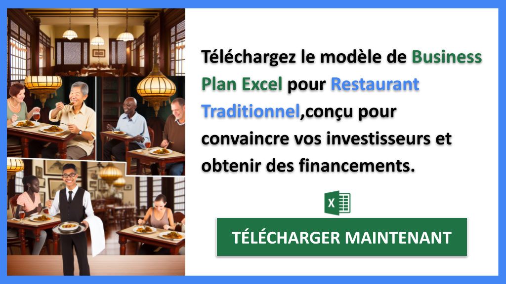 Exemple Business Plan pour Restaurant Traditionnel - Financement Restaurant Traditionnel- CTA2