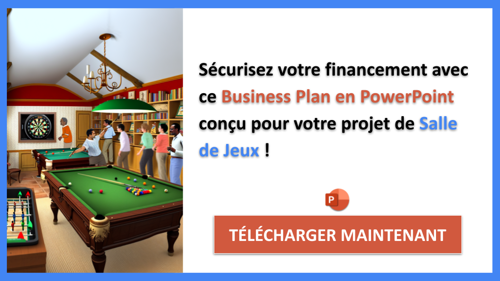 Structurer les investissements pour une Salle de Jeux 8 Exemple Business Plan pour Salle de Jeux - Financement Salle de Jeux- CTA3