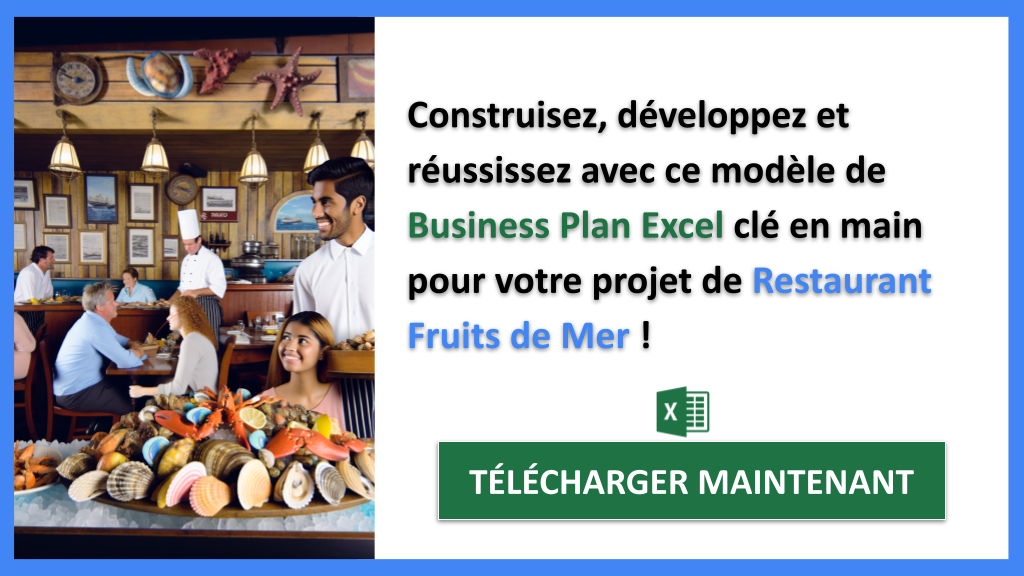 Exemple Business Plan pour Restaurant Fruits de Mer - Restaurant Fruits de Mer Guide de Création- CTA3