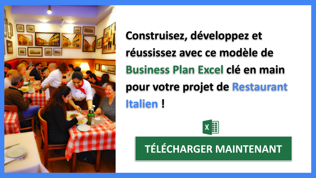 Exemple Business Plan pour Restaurant Italien - Restaurant Italien Guide de Création- CTA3