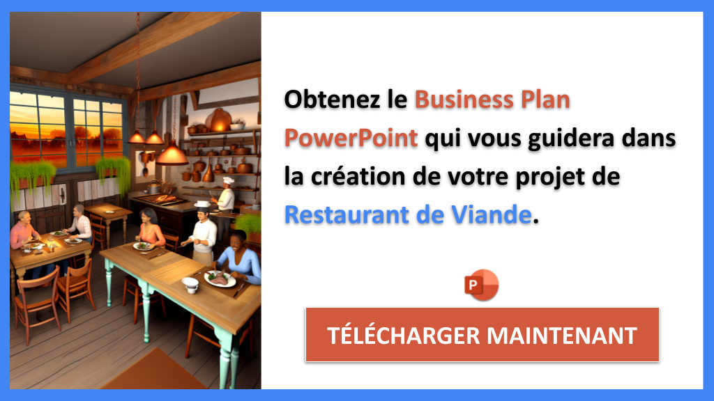 Exemple Business Plan pour Restaurant de Viande - Restaurant de Viande Guide de Création- CTA2