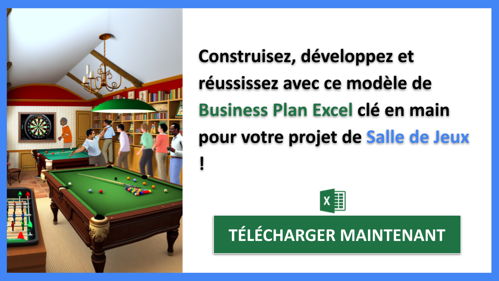 Exemple Business Plan pour Salle de Jeux - Salle de Jeux Guide de Création- CTA3
