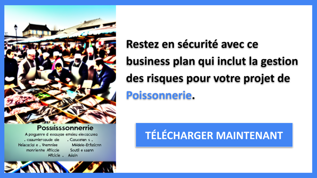 Exemple Business Plan pour Poissonnerie - Gestion des Risques Poissonnerie- CTA3