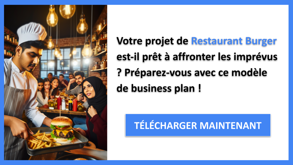 Exemple Business Plan pour Restaurant Burger - Gestion des Risques Restaurant Burger- CTA1