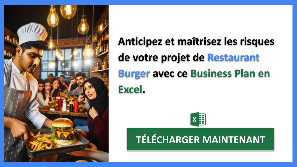 Exemple Business Plan pour Restaurant Burger - Gestion des Risques Restaurant Burger- CTA2