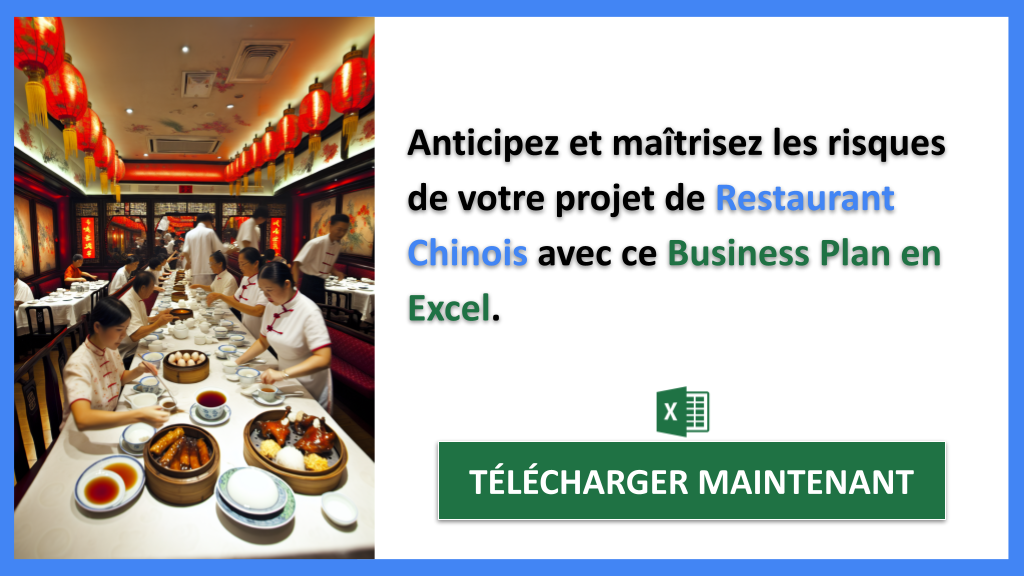 Exemple Business Plan pour Restaurant Chinois - Gestion des Risques Restaurant Chinois- CTA2