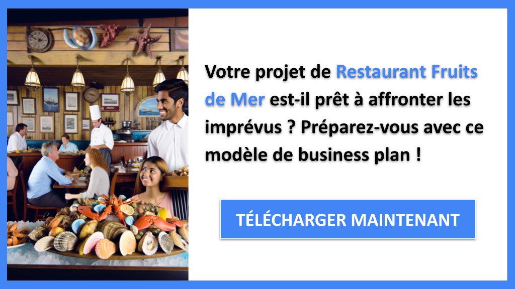 Exemple Business Plan pour Restaurant Fruits de Mer - Gestion des Risques Restaurant Fruits de Mer- CTA1