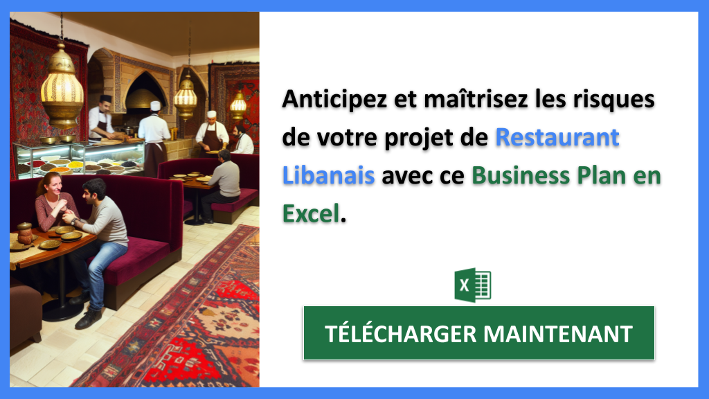 Exemple Business Plan pour Restaurant Libanais - Gestion des Risques Restaurant Libanais- CTA2