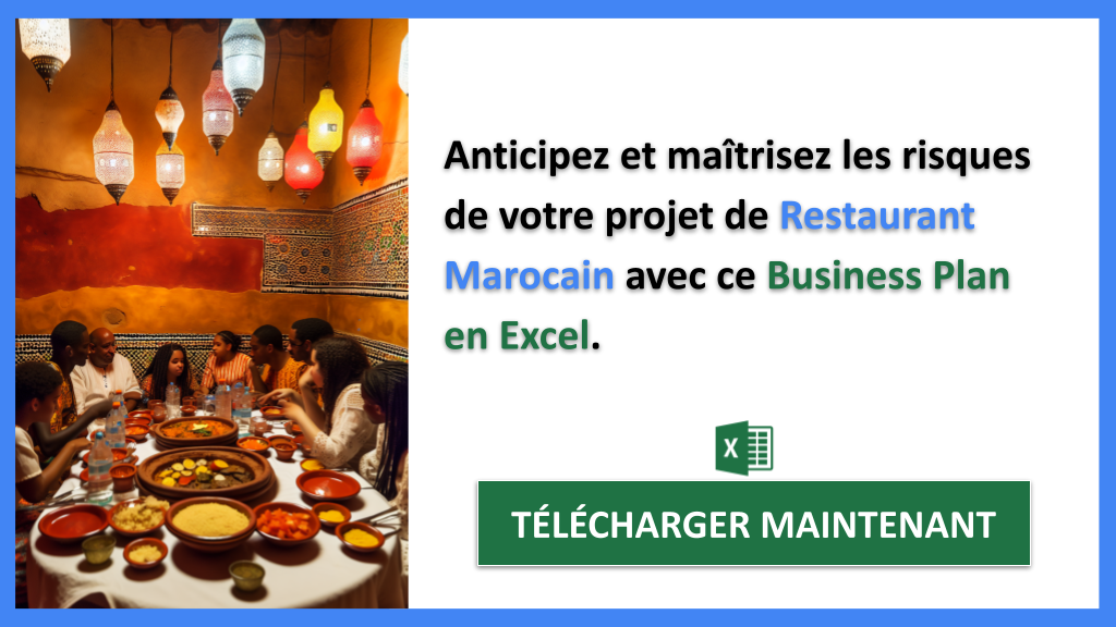 Management des risques : sécuriser un projet de Restaurant Marocain 7 Exemple Business Plan pour Restaurant Marocain - Gestion des Risques Restaurant Marocain- CTA2