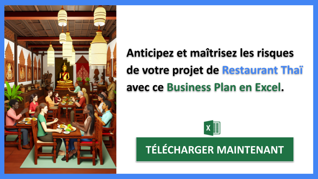 Exemple Business Plan pour Restaurant Thaï - Gestion des Risques Restaurant Thaï- CTA2