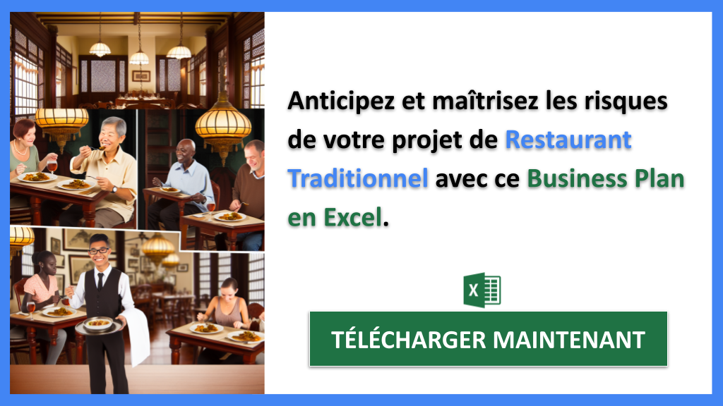 Exemple Business Plan pour Restaurant Traditionnel - Gestion des Risques Restaurant Traditionnel- CTA2