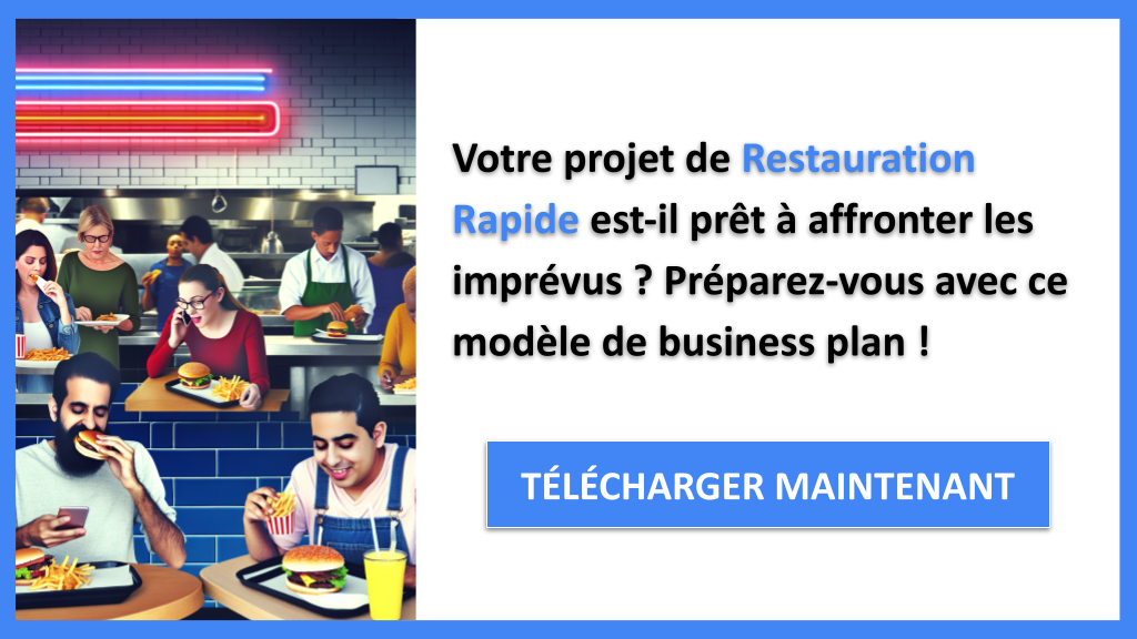 Comment maîtriser les risques clés d’un projet de Restauration Rapide ? 6 Exemple Business Plan pour Restauration Rapide - Gestion des Risques Restauration Rapide- CTA1