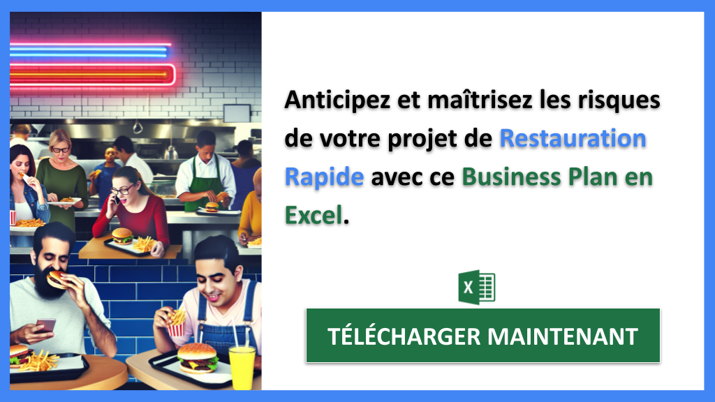 Comment maîtriser les risques clés d’un projet de Restauration Rapide ? 7 Exemple Business Plan pour Restauration Rapide - Gestion des Risques Restauration Rapide- CTA2