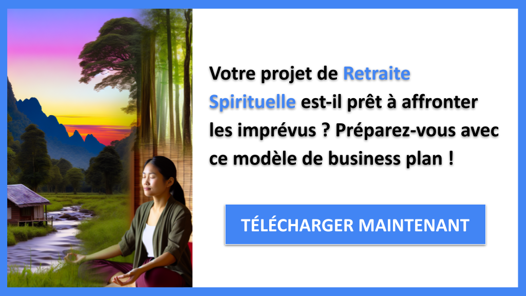 Exemple Business Plan pour Retraite Spirituelle - Gestion des Risques Retraite Spirituelle- CTA1